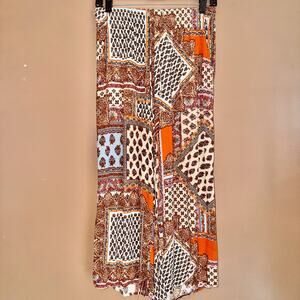 Christian Siriano New York Women's Patchwork Design Lightweight Pants - Small